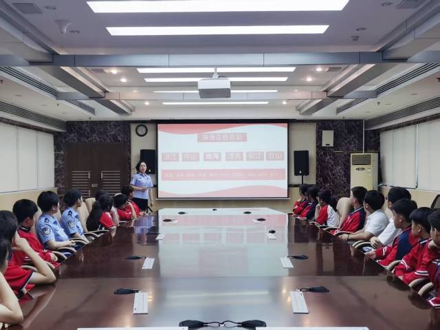 [本文轉載自南方日報]拱北邊檢站攜手澳門濠江中學開展“六一”主題活動