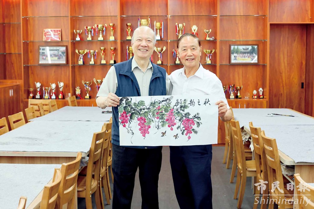 (本文章轉載自市民日報)明陽四海翰墨丹心弘揚中華美學