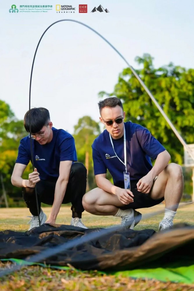 濠小英文教師赴珠海參與英語教學露營體驗活動