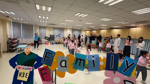 K3舉辦親子晨間活動