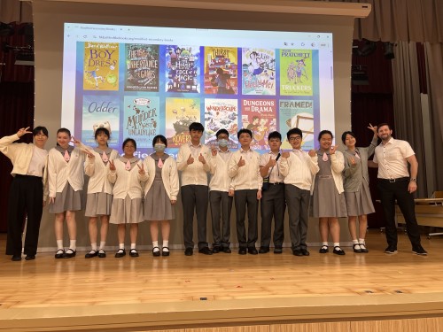 濠江英才“香港Battle of the Books (HKBOB)比賽”勇奪冠軍